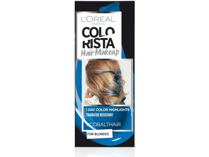 L'Oreal Paris midlertidig hårfarge makeup Cobalt