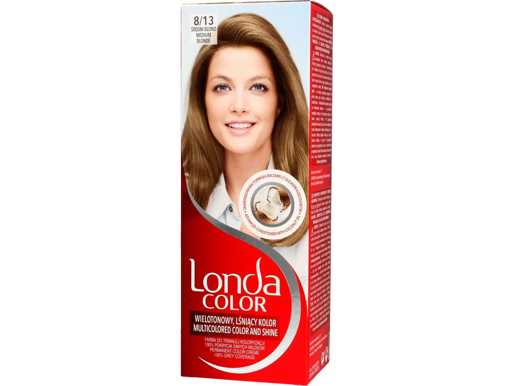 Londacolor Creme Hair Color No. 8/13 Medium Blonde 1 Pack