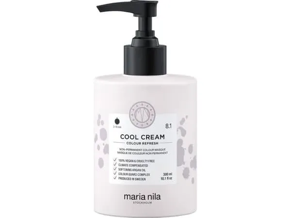 Maria Nila Color Refresh hårfargingsmaske 8.1 Cool Cream 300ml Maria Nila