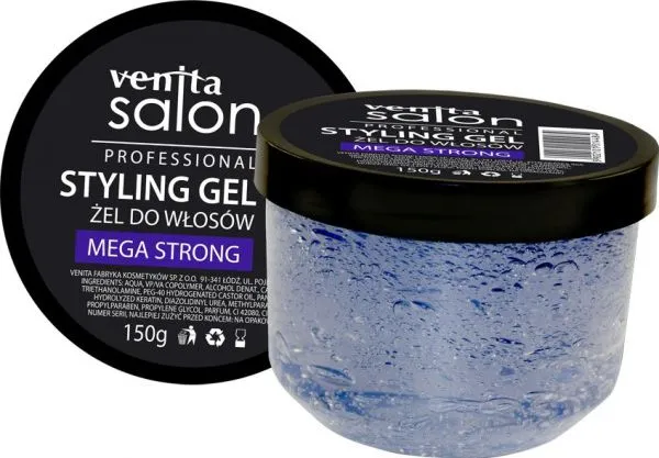 VENITA Salon Professional Styling Gel Mega Strong hårgel 150 g