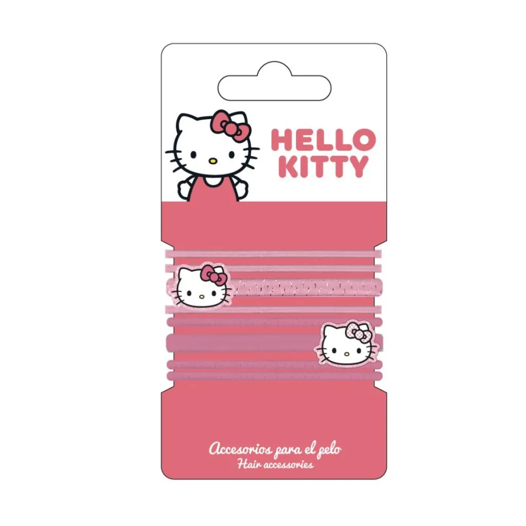 Hello Kitty hårbåndsett med 8 deler