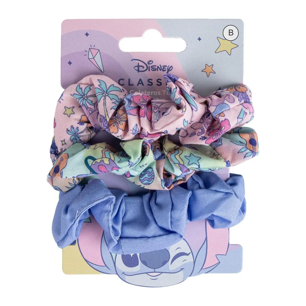 Disney Lilo & Stitch Hårstrikker - Sett med 3