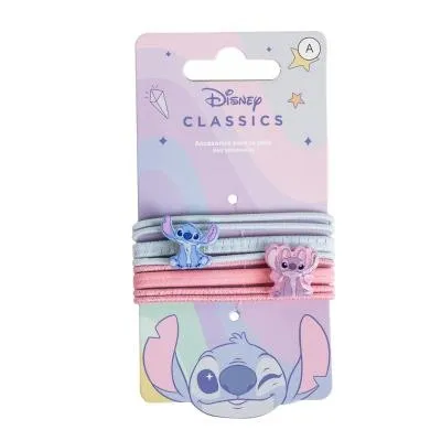 Disney Lilo & Stitch Angel Hårstrikker Sett - 8 Deler