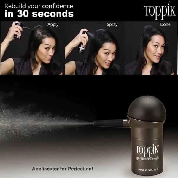 Sprayapplikator for Toppik-bokser