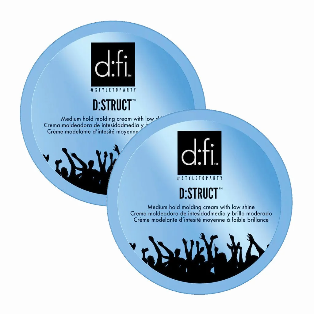 2-pack D:fi D:struct Molding Cream Blue Big 150g