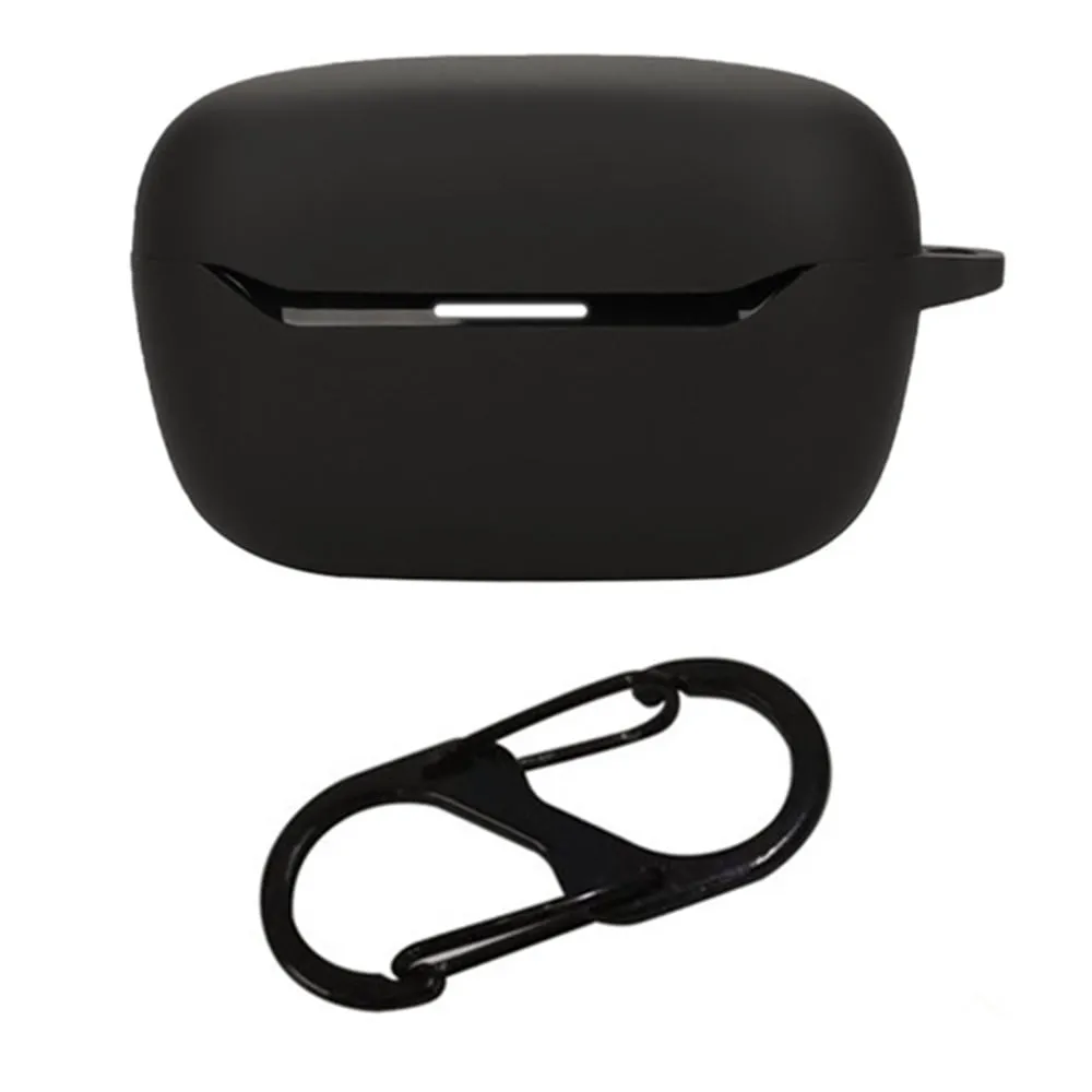 JBL Endurance Race 2 Case with Anti Lost Buckle Bluetooth Earbuds Silicone Protective Cover - Black