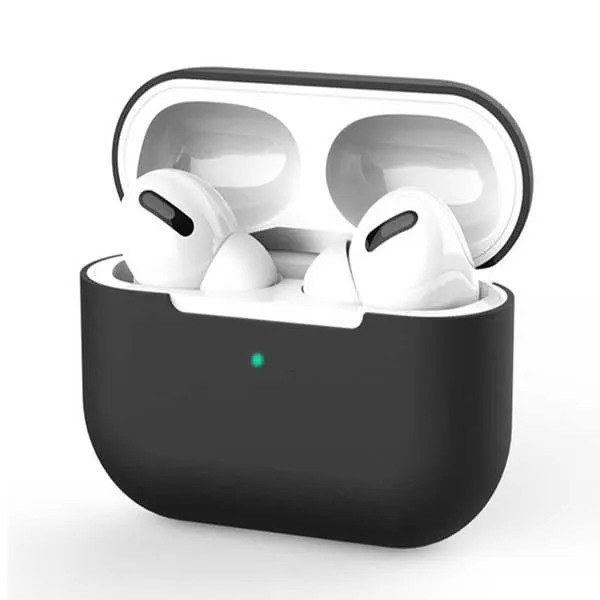 AirPods 3 Case Case Shock -Sikre beskyttelsessak Silikon svart