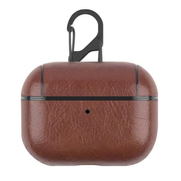 Mørkebrune eple AirPods Pro Bag Case Beskyttelsesveske Let