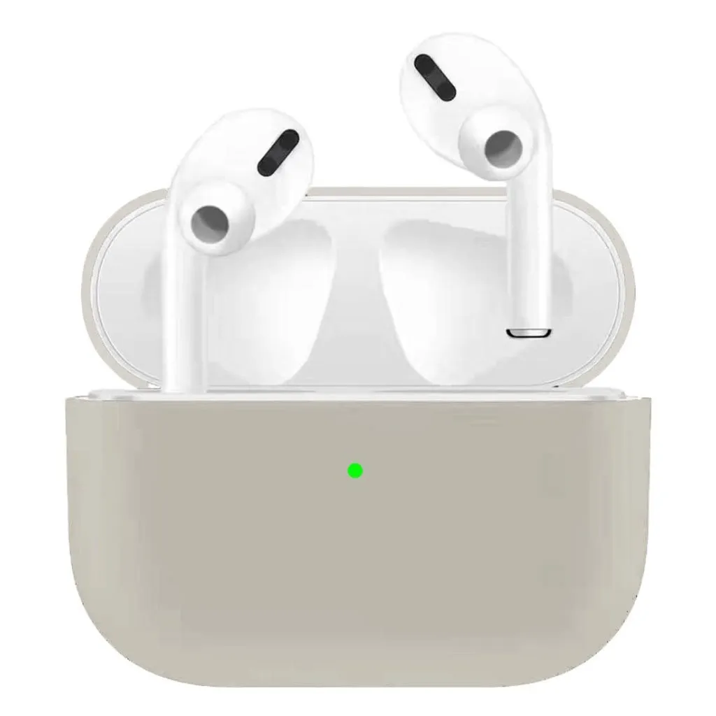 Airpods Pro Ultra-Tynne Silikonetui - Rock Farge