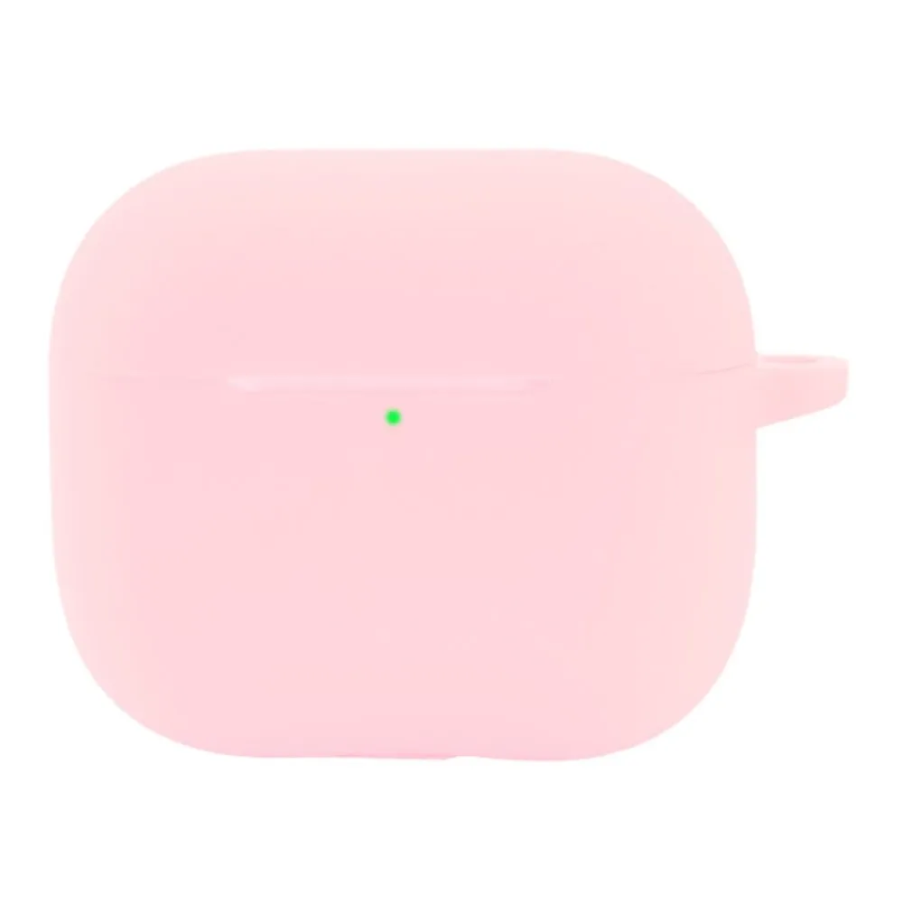AirPods 4-etui Bluetooth-øretelefonetui i silikon Øreproppbeskyttende deksel - Rosa