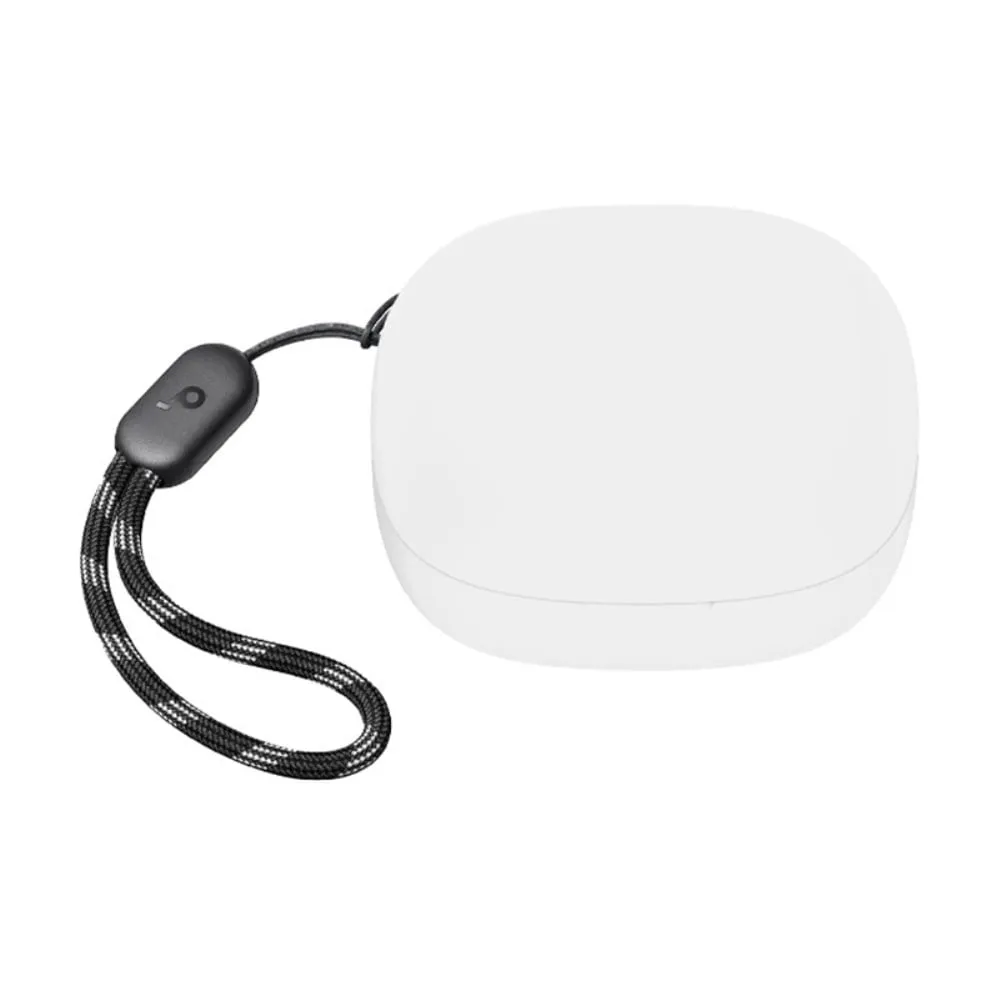 For Anker Soundcore R50i / P20i Silikondeksel Bluetooth-øretelefon Ladeveske - Hvit