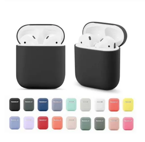 AirPods Silikonskall - Veske / Beskyttelse - Flere farger