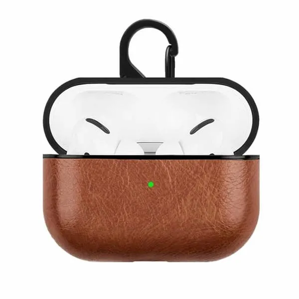 Brune eple airpods pro veske saken beskyttelsessak