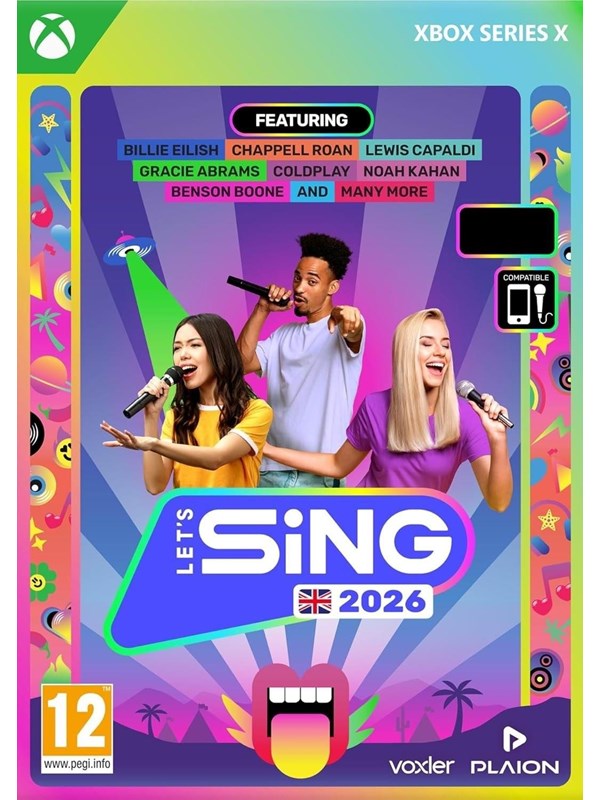 Let's Sing 2026 - Microsoft Xbox Series X - Musikk