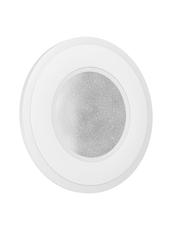 EGLO MACCHIONI TAKLAMPE Ø200 1560LM 4000K HVIT M/KRYSTALLEFFEKT