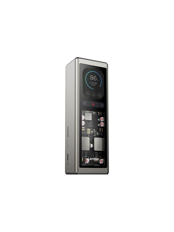 Lenovo 140W Laptop PowerBank Nødlader - Grey - 20000 mAh