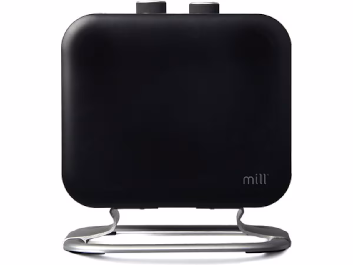Mill Compact vifteovn 1800W med fot (sort)