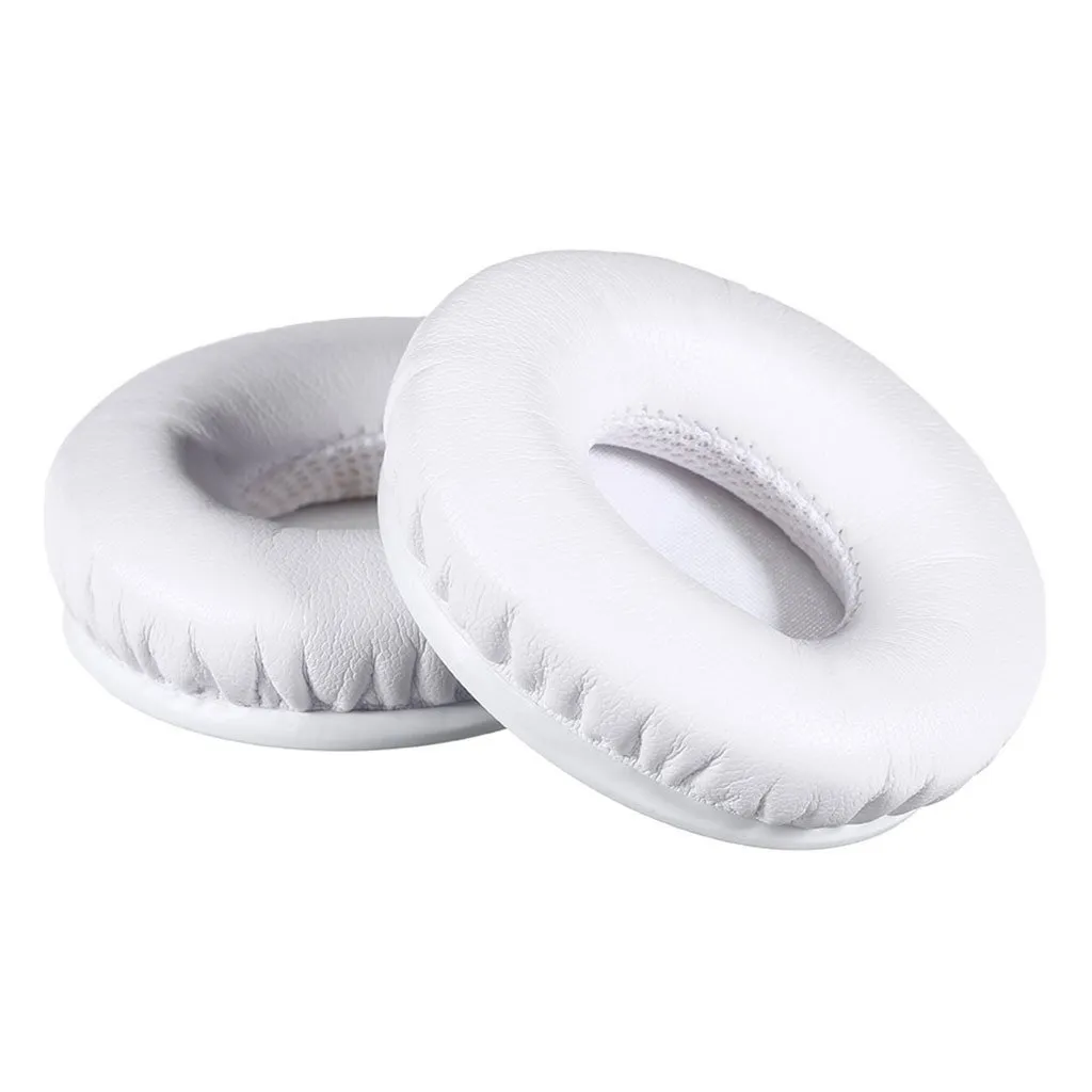 Monster Beats Solo Lær Memory Foam Ørepute - Hvit