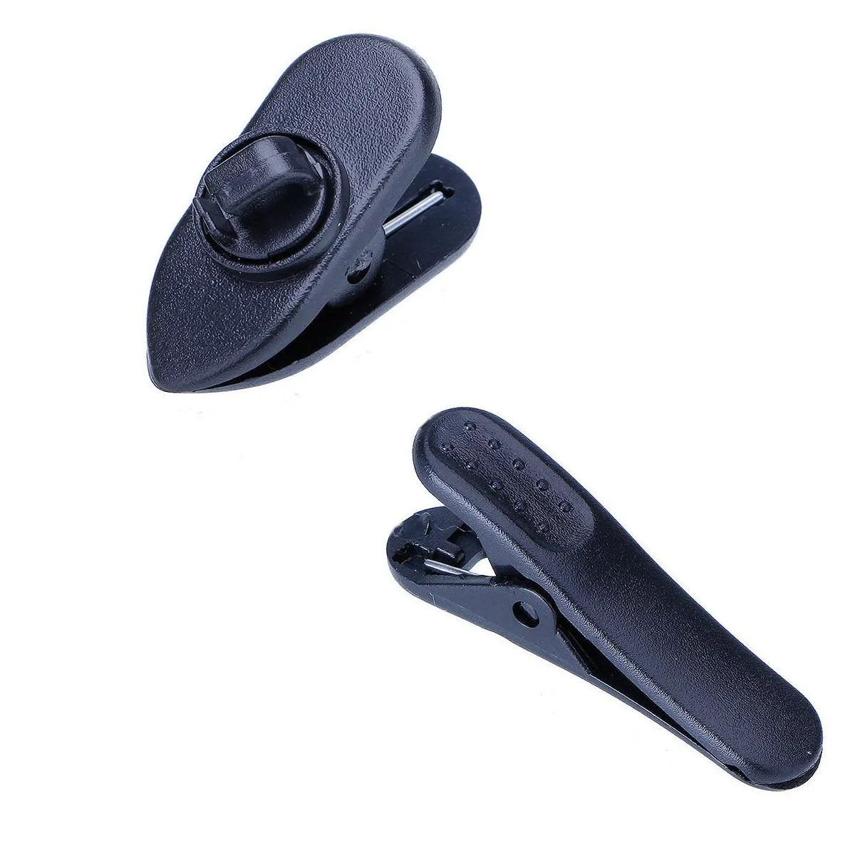 Hodetelefonkabelholder - hodetelefonklips - Svart [Liten+Stor]