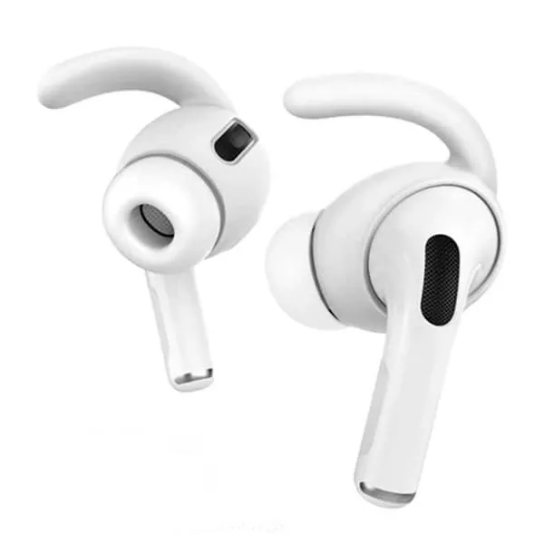 AirPods Pro Ear Hooks - Silikon ørehooks hvite