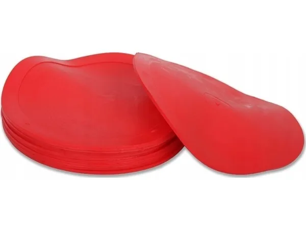 Maxwel treningsskiver 15 cm gule - 10 stk