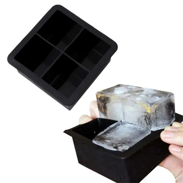 Silikonisform for 4 store isbiter