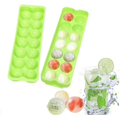 Is-/sjokolade-/geléformballer - iskuler / iskuler / baller / isform