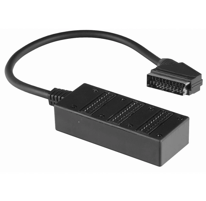 Hama Splitter Scart 3 Innganger 0,5m