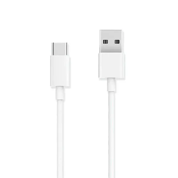 NÖRDIC 50cm USB C 2.0 til USB A-kabel 480Mbps hvit