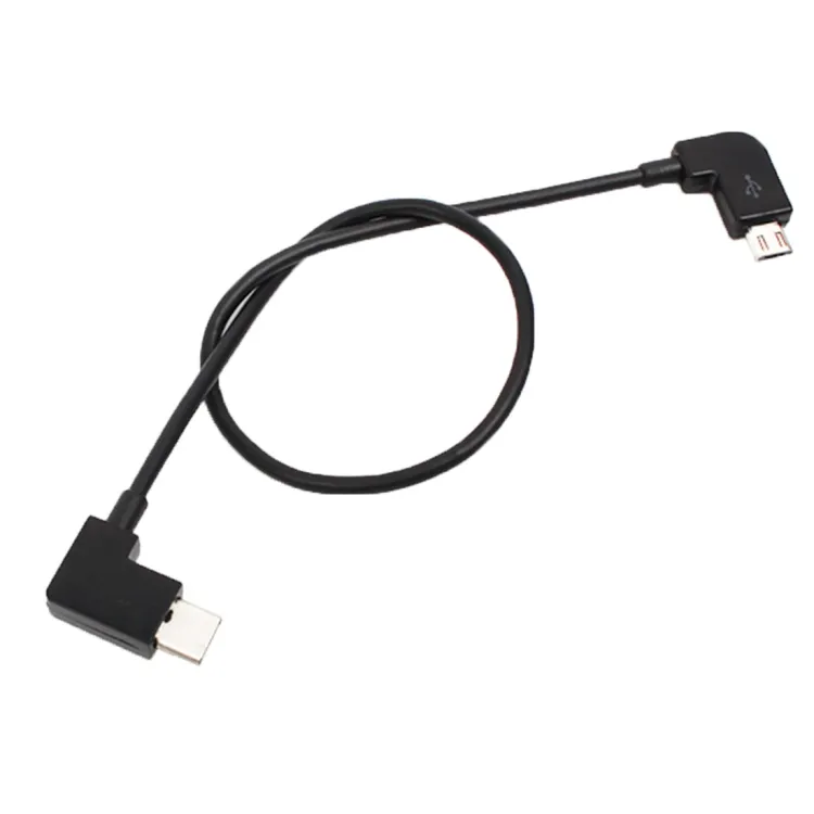 Micro-USB til USB-C-kabel til DJI Mavic Pro &amp; Spark-fjernbetjening - 30 cm