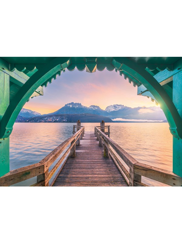 Ravensburger Footbridge at Lac d'Annecy (1000)