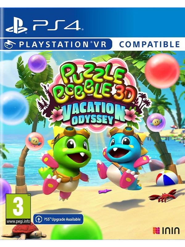 Puzzle Bobble 3D: Vacation Odyssey - Sony PlayStation 4 - Puslespill