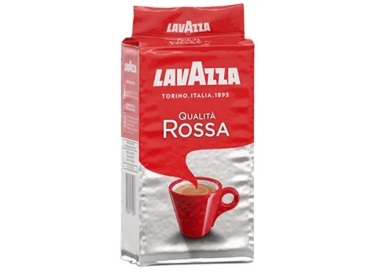 Lavazza Qualità Rossa, 250 g, Middels brent, Kaffe, Veske