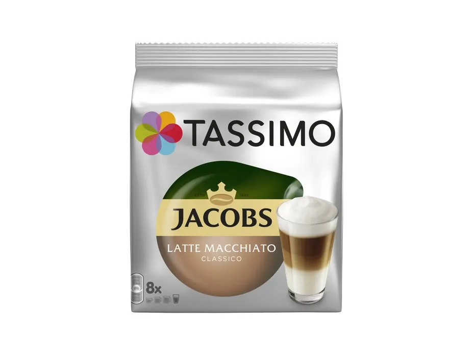 TASSIMO 4031649, Latte macchiato, 1 stykker, Veske