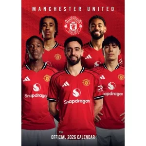 Manchester United Fc - 2026 A3-kalender