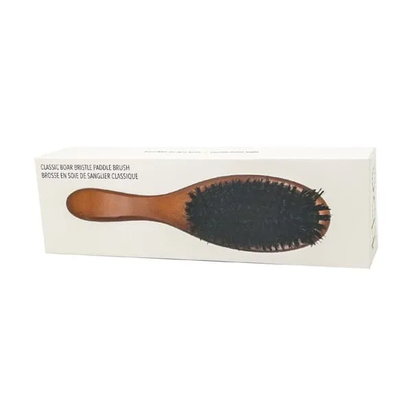 TBC® Classic Boar Bristle Hairbrush - Hårbørste med villsvinbust