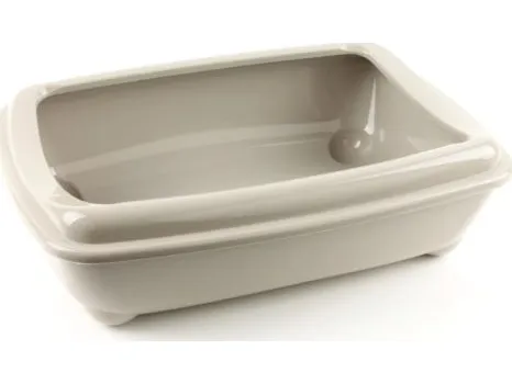 Yarro Oval søppelkasse med ramme stor 50cm beige [Y3611]