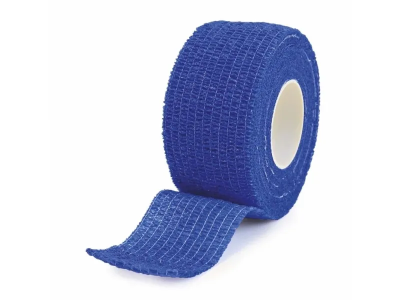 Plaster, Quick bandage soft I disp LD-PE, blå, pakke a 1 stk