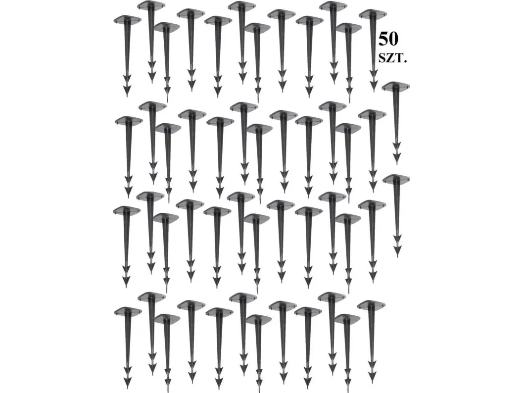 Prosperplast spyd/harpunplugger til agrofiber 12,5 cm 50 stk