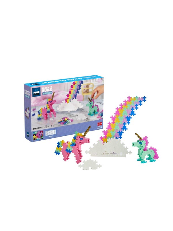 Plus-Plus Learn to Build - Unicorns 275 pcs