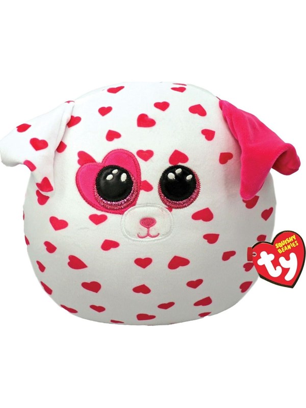Ty Squishaboo Valentines 2024 Beau Dog