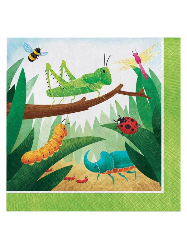 Haza Witbaard - Insect Napkins 16pcs.