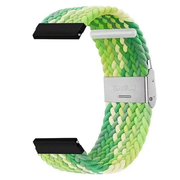 Flettet elastisk klokkereim Garmin Forerunner 570 (47mm) - gradientgreen