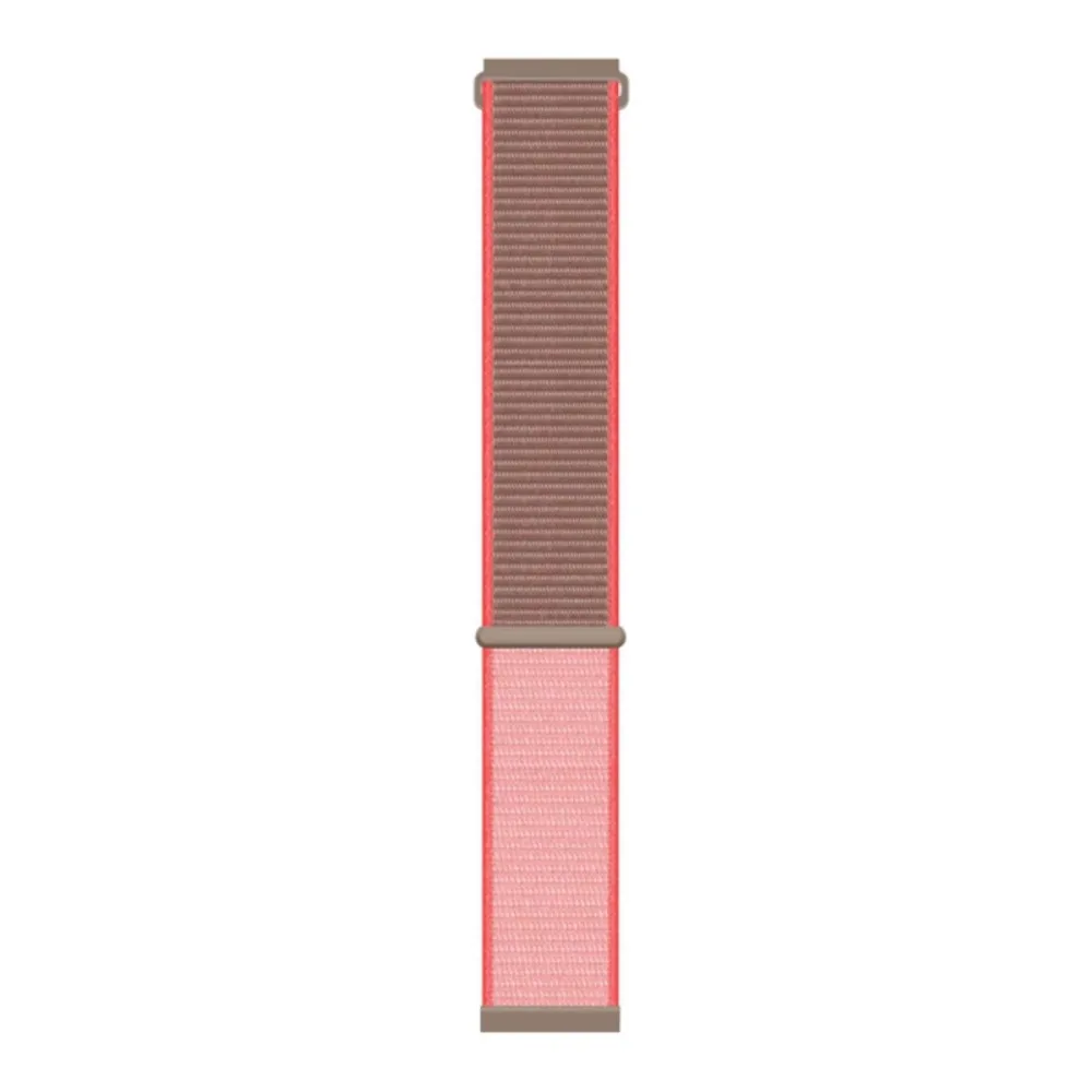 Fitbit Sense / Versa 3 nylonrem - Neonrosa