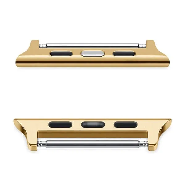 Apple Watch Adapter Connector 24mm klokkearmbånd gull 42/44/45