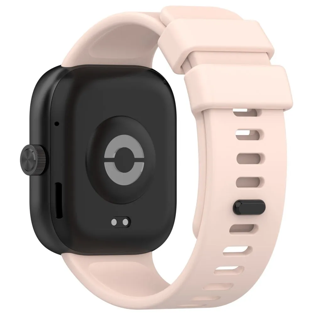 Xiaomi Redmi Watch 4 / Smart Band 8 Pro Watch Band Silikonrem Erstatning - Lyserosa