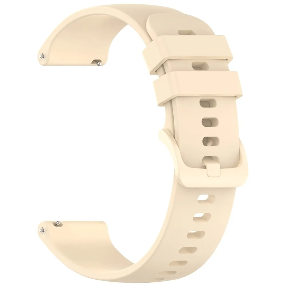 Garmin Forerunner 265 / Forerunner 255 Silikonklokkebånd 22 mm hurtigutløsende erstatningsrem - Lys Gul