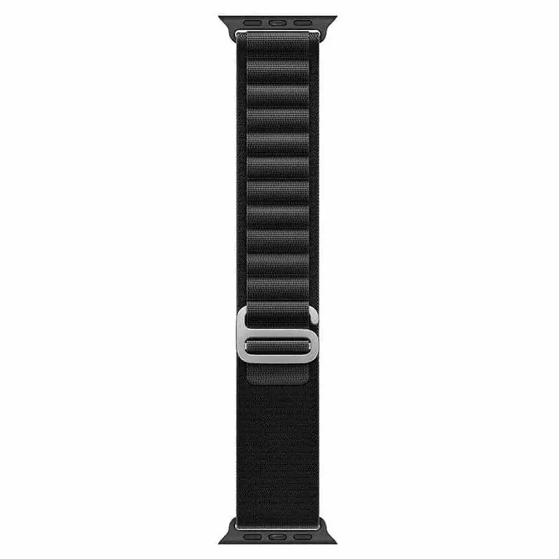 Artic nylon klokkereim til Apple Watch S11 (42mm) - Svart
