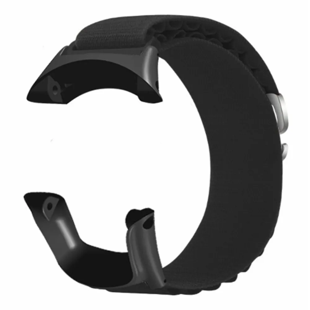 Suunto Ambit3 / Ambit3 Peak Loop Nylon Bands Sport Nylon Replacement Strap - Svart
