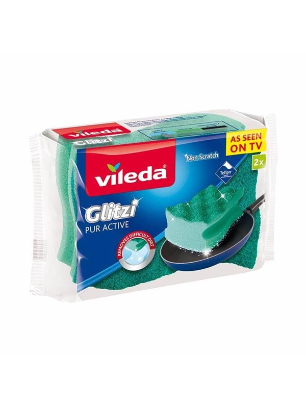 Vileda Pur Active profiled scourer 2 pcs.